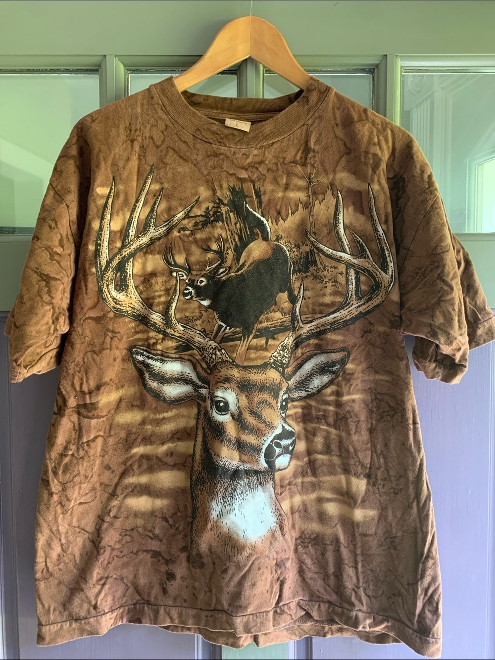 Vintage 90s buck deer gold tees T-shirt